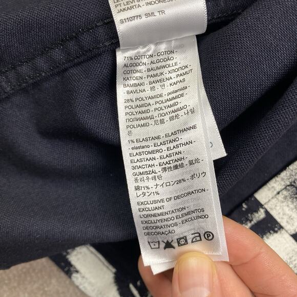 Levi's Skateboarding Garage Jacket X Roemello Ugale Eye Print L Black White NWT - Picture 14 of 14